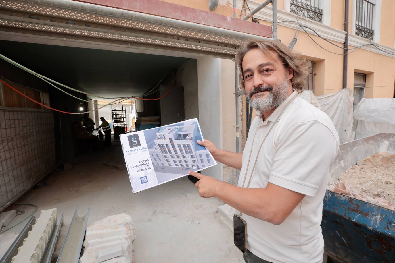 El nuevo edificio que se está construyendo en la plaza Circular