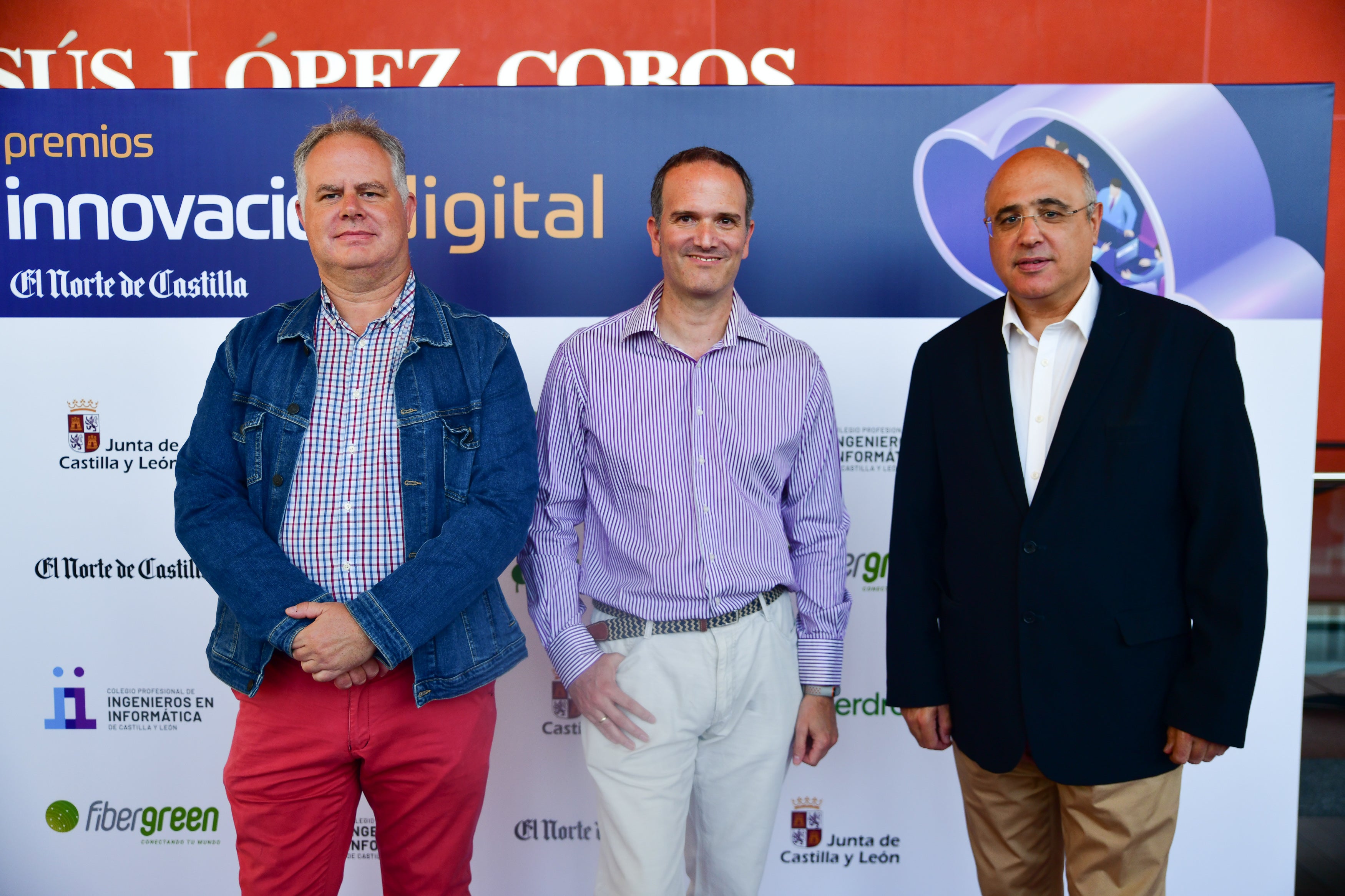 Miguel Ángel Largo, Pablo Cabezas y Jacinto Canales.