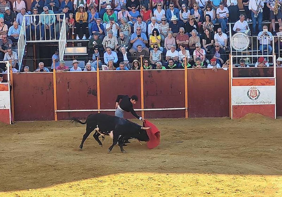 Gómez del Pilar, en una de sus faenas.