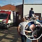 Muere el hombre que fue corneado en el cuello en el encierro de Olmedo