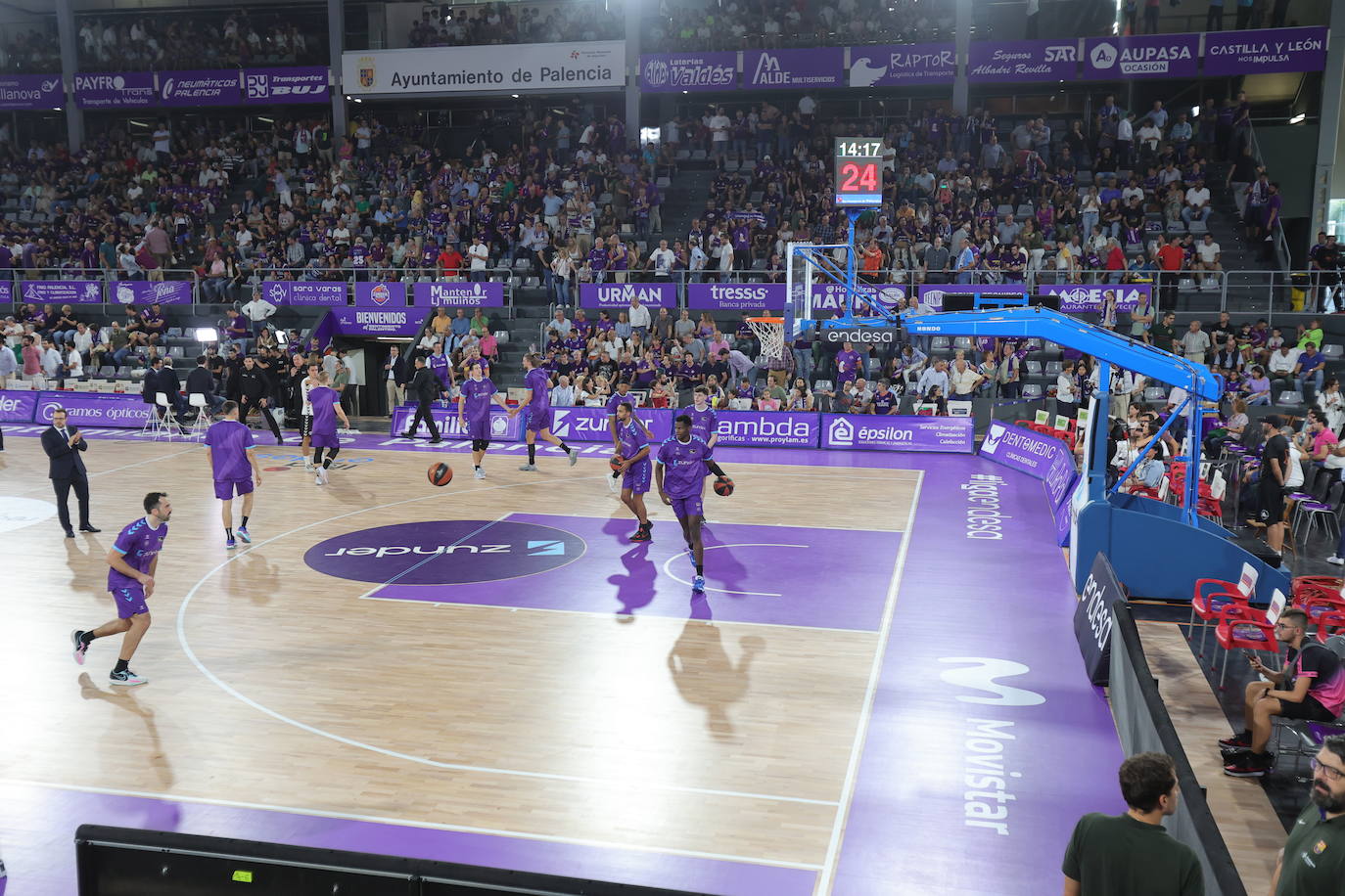Zunder-Barça para estrenar la ACB en Palencia