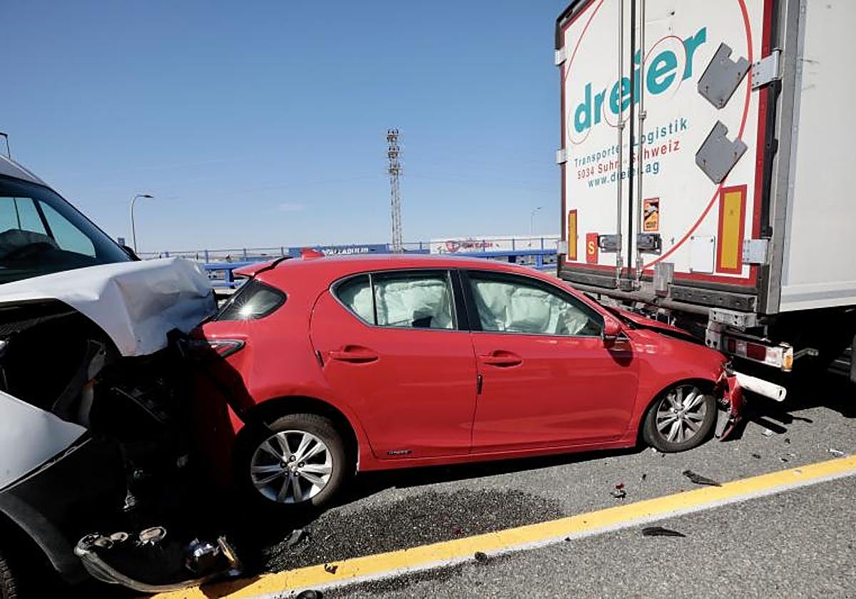 Imagen del siniestro.