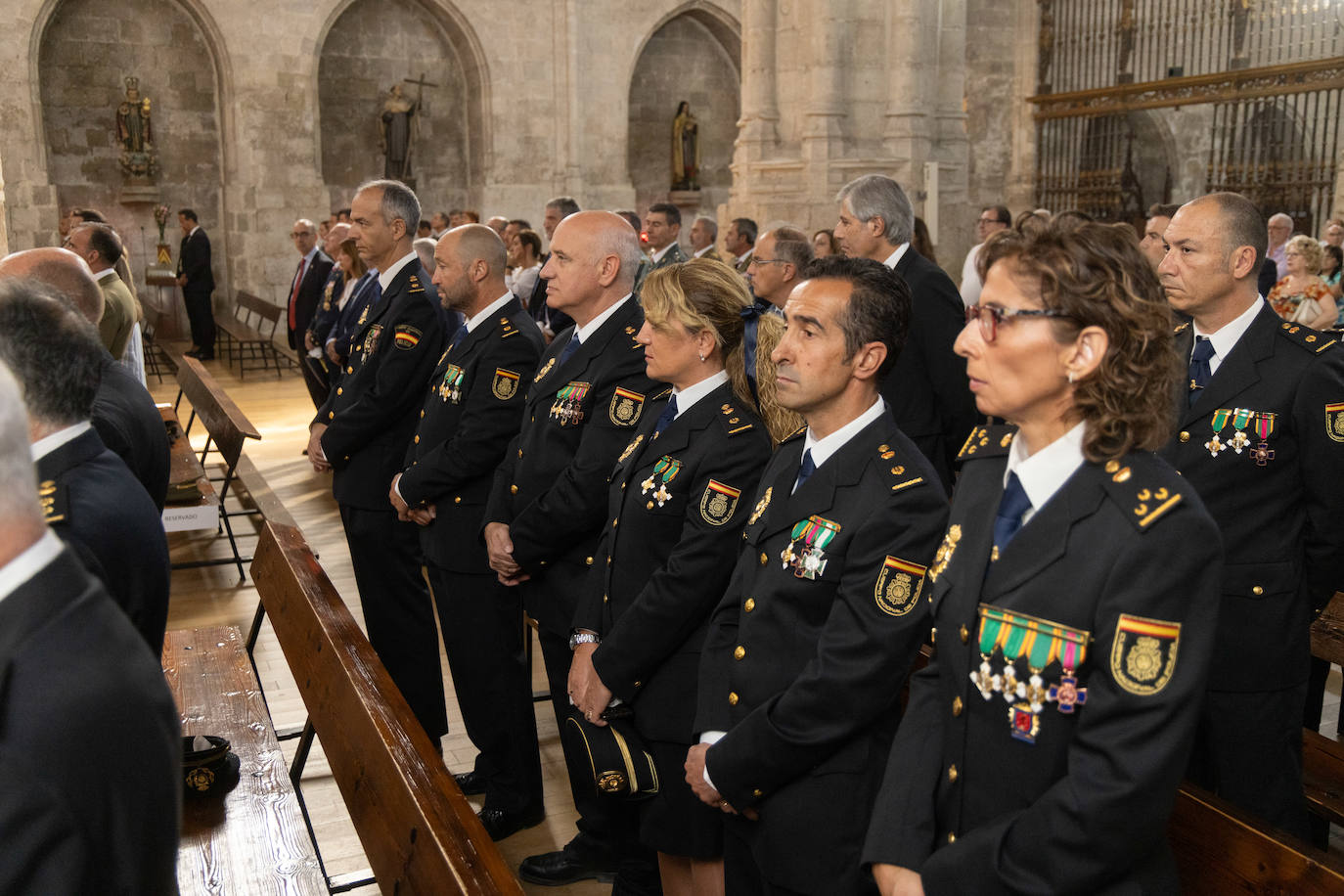Misa con motivo del día de los Ángeles Custodios en Valladolid