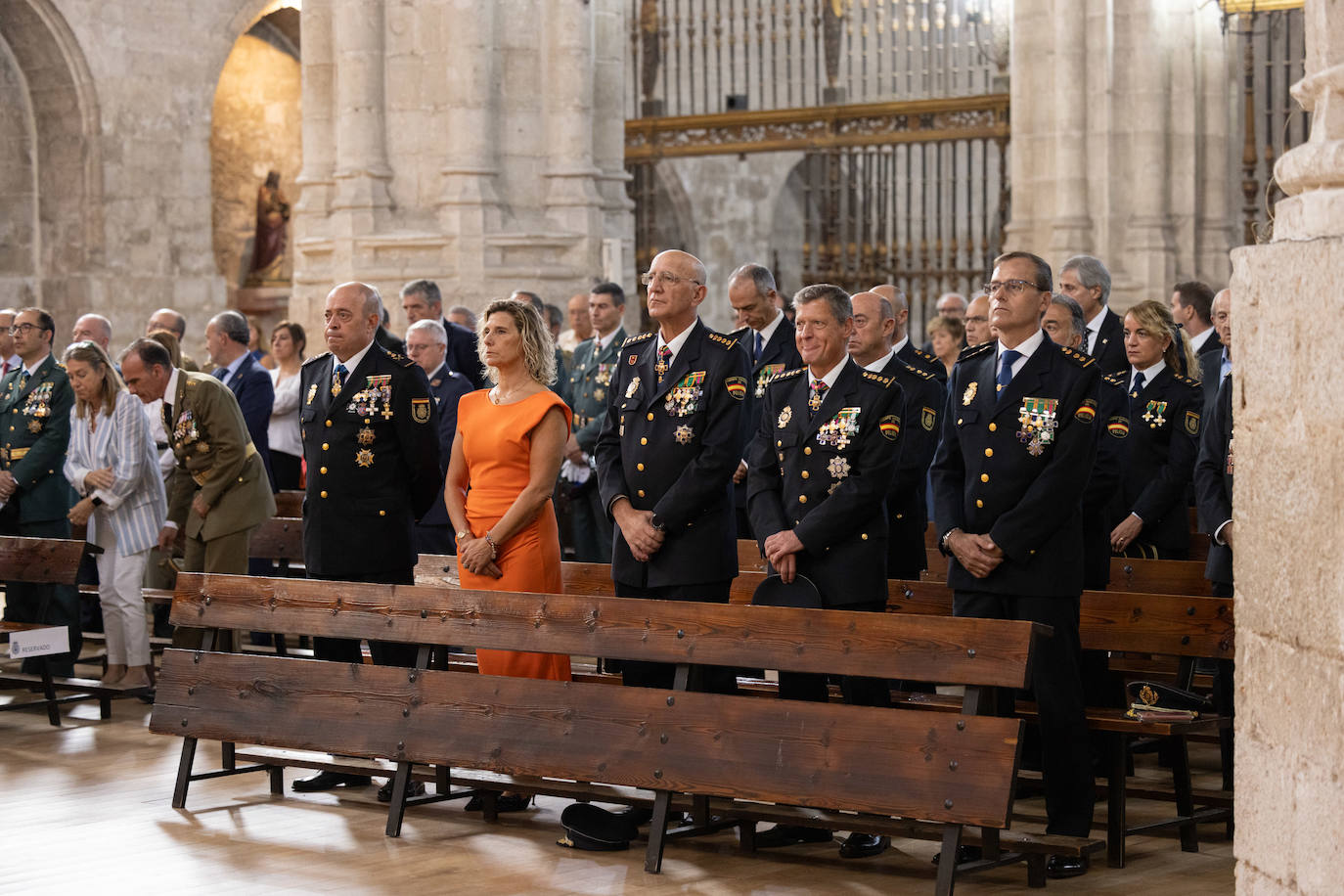 Misa con motivo del día de los Ángeles Custodios en Valladolid