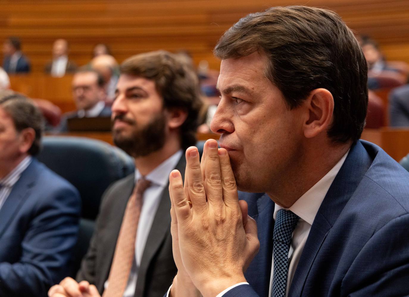 El pleno de las Cortes de Castilla y León, en imágenes