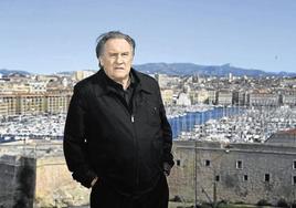 El actor galo Gérard Depardieu.