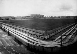 El Stadium Municipal que se estrenó sin gradas