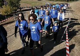 Participantes en una edición anterior de la caminata en favor del Banco de Alimentos.