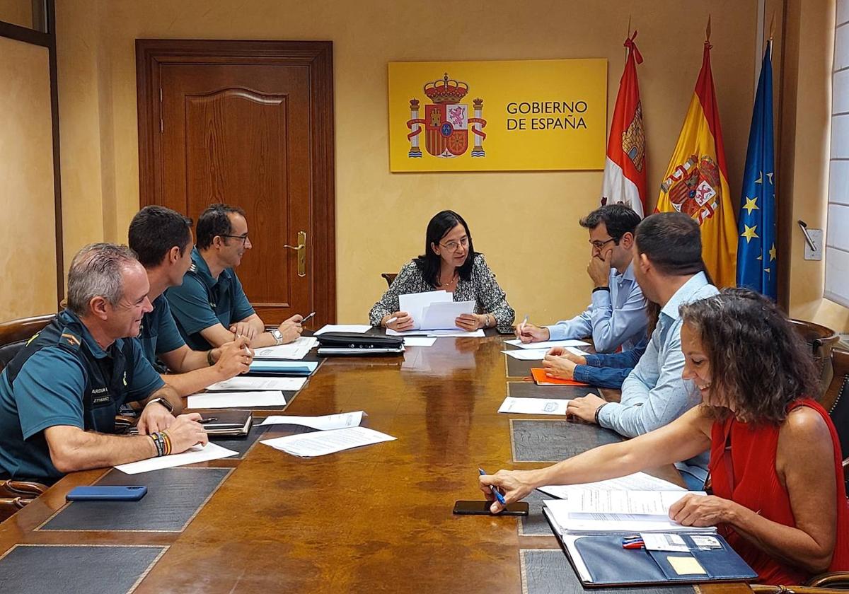 Comisión local de seguridad celebrada este miércoles con motivo del festival de heavy metal de Pozal de Gallinas.