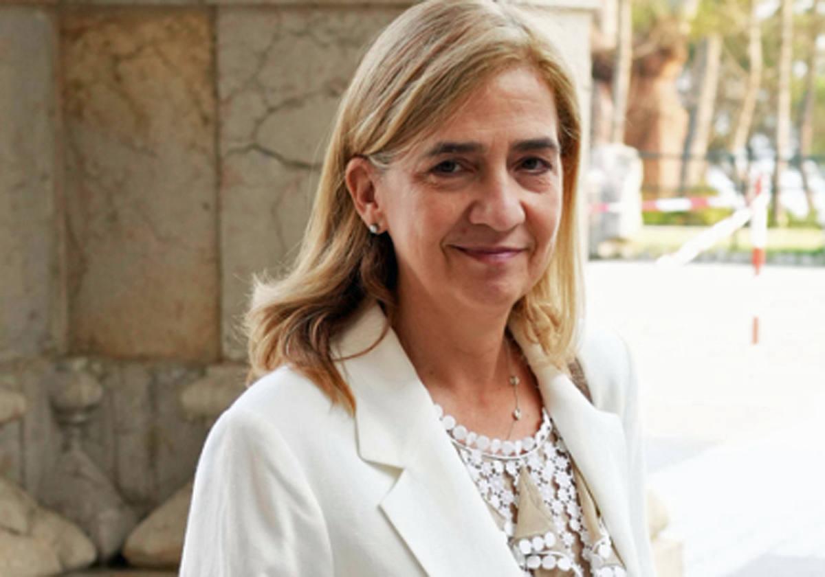 La Infanta Cristina de Borbón.