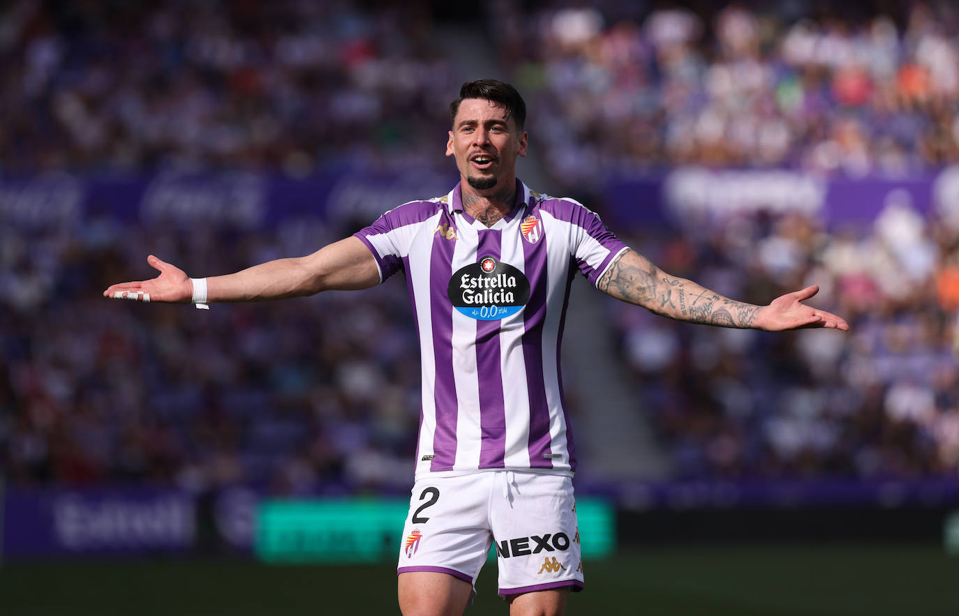 Las imágenes del partido entre el Real Valladolid y el Mirandés en Zorrilla (2/2)