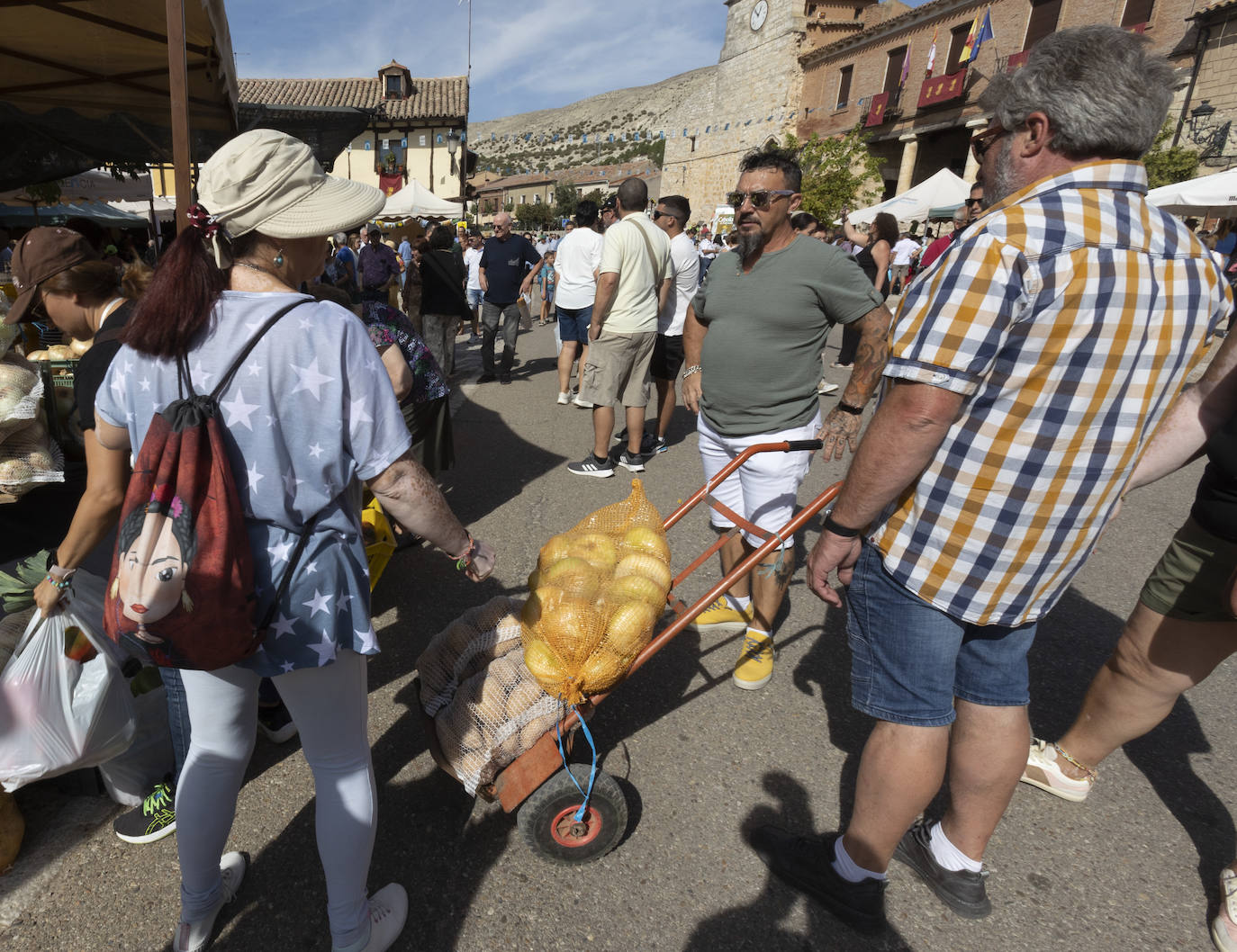 Palenzuela presume de su cebolla horcal