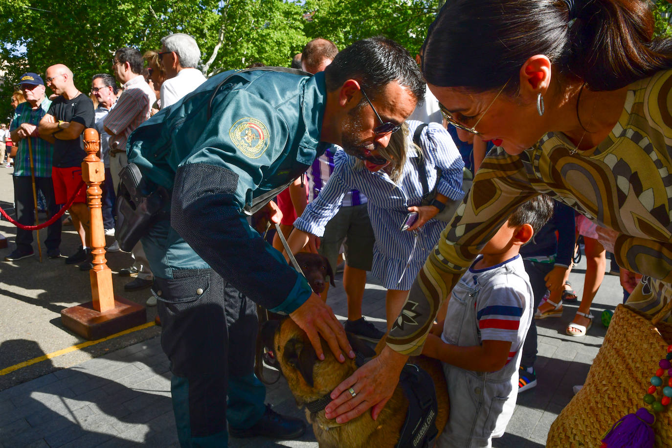 En imágenes, la exposición de la Guardia Civil en la Acera Recoletos