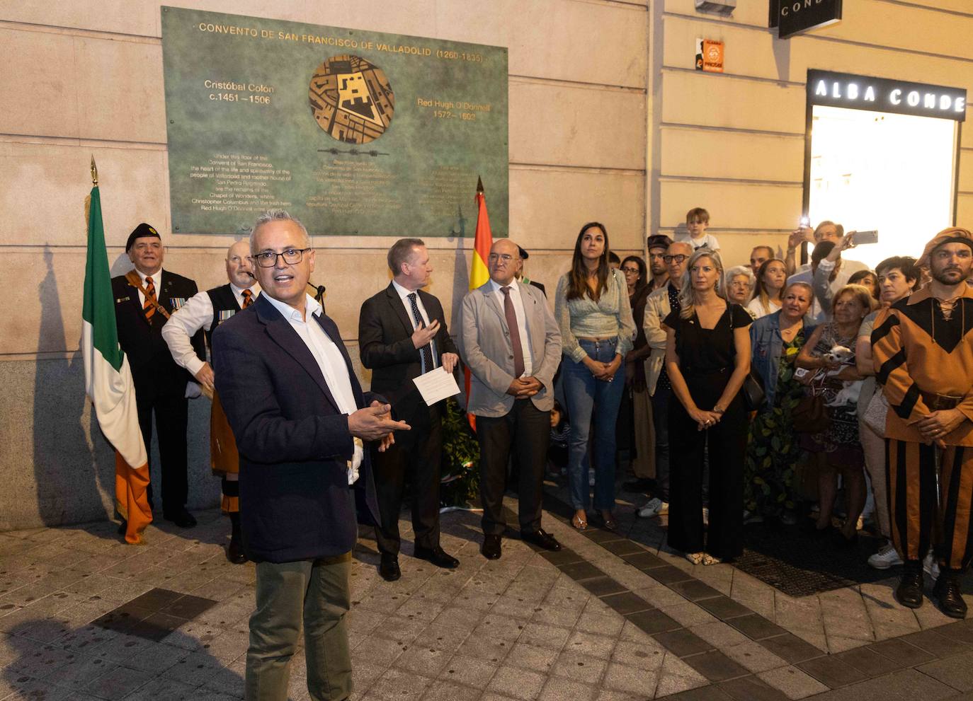 El homenaje al príncipe irlandés Red Hugh O&#039;Donnell, en imágenes