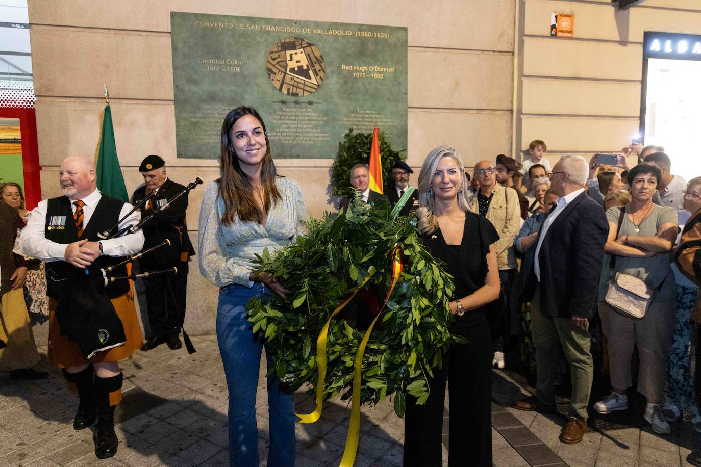 El homenaje al príncipe irlandés Red Hugh O&#039;Donnell, en imágenes