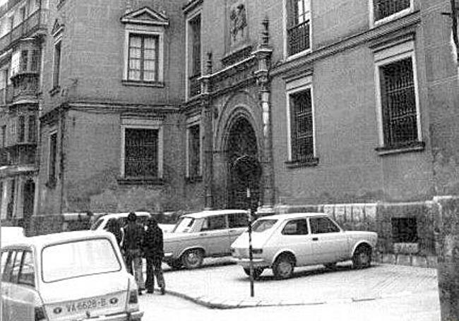 El Palacio Arzobispal en los años 70.