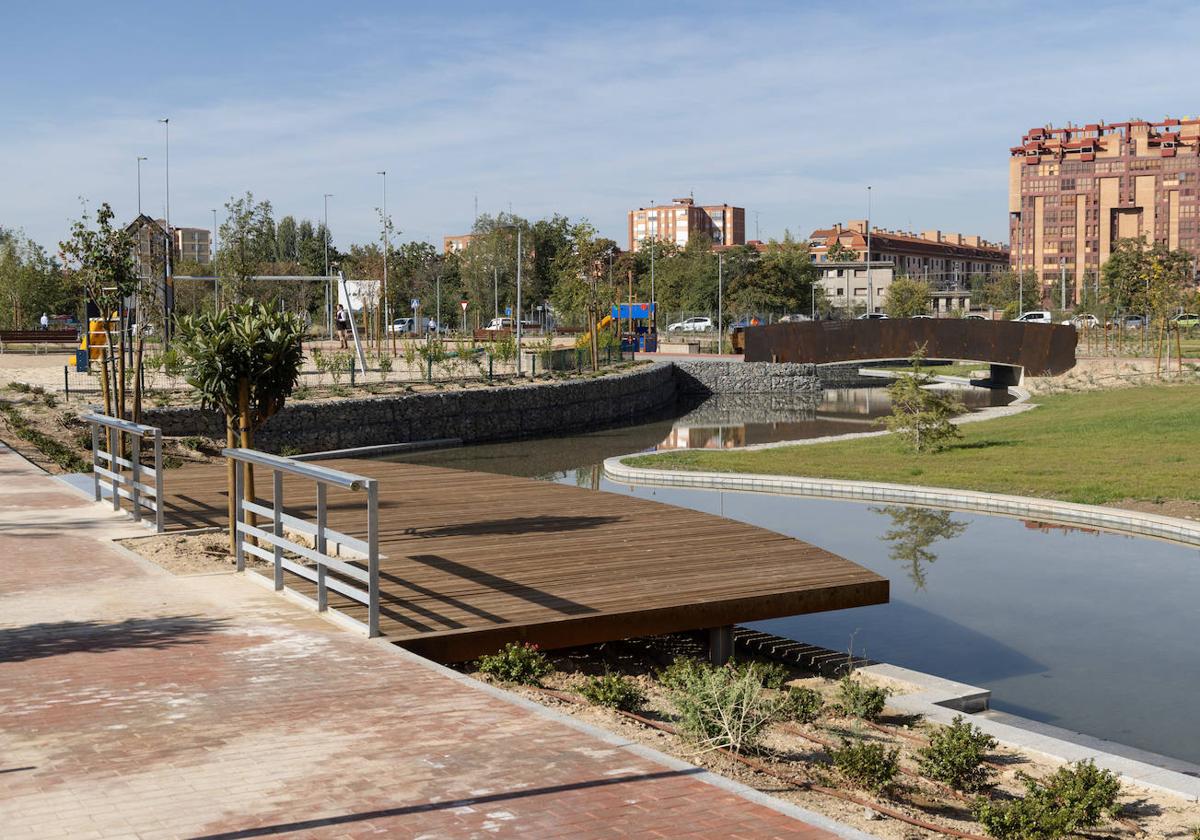 La nueva plaza inaugurada en la Ciudad de la Comunicación.