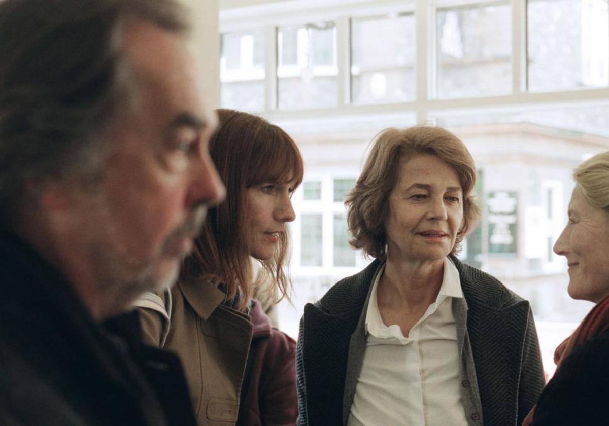 Charlotte Rampling, en Valladolid durante la Seminci de 2015.