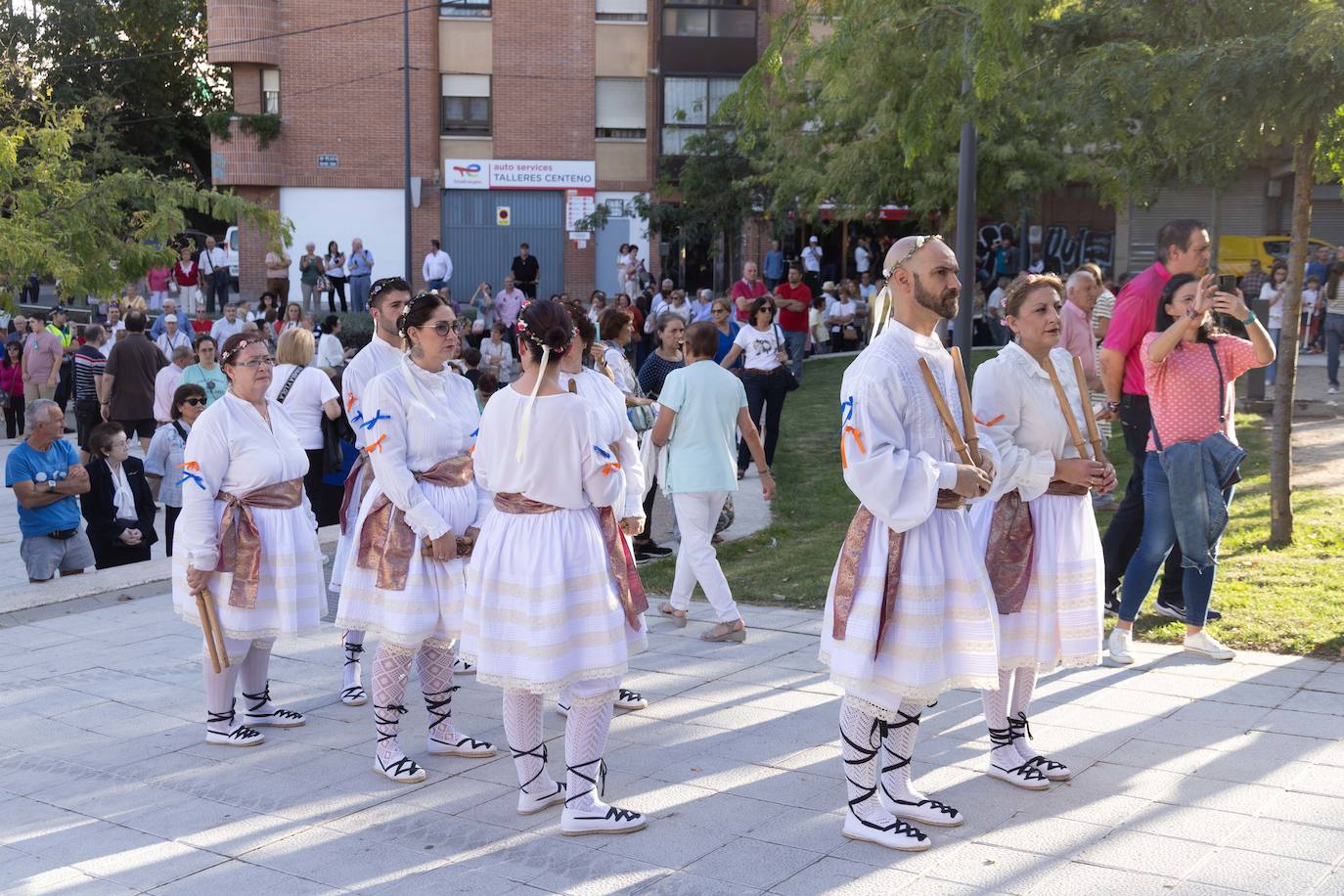 Las imágenes de la procesión de la patrona de Pilarica