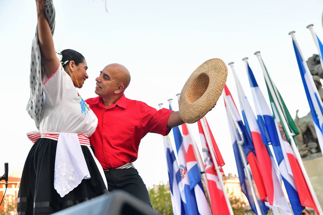 Las imágenes de las celebraciones del día de la Hispanidad