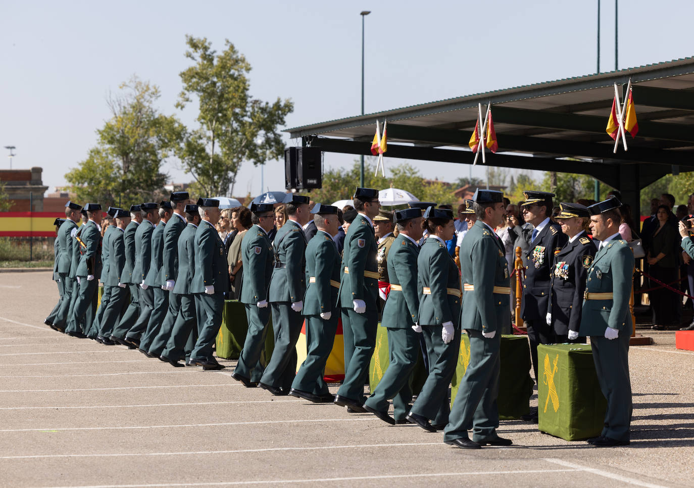 La celebración institucional del Día del Pilar en Valladolid