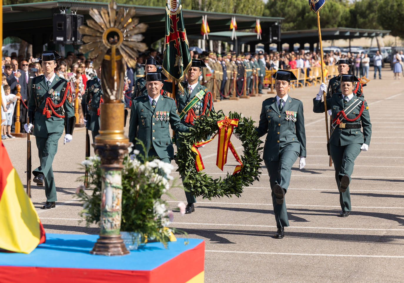 La celebración institucional del Día del Pilar en Valladolid