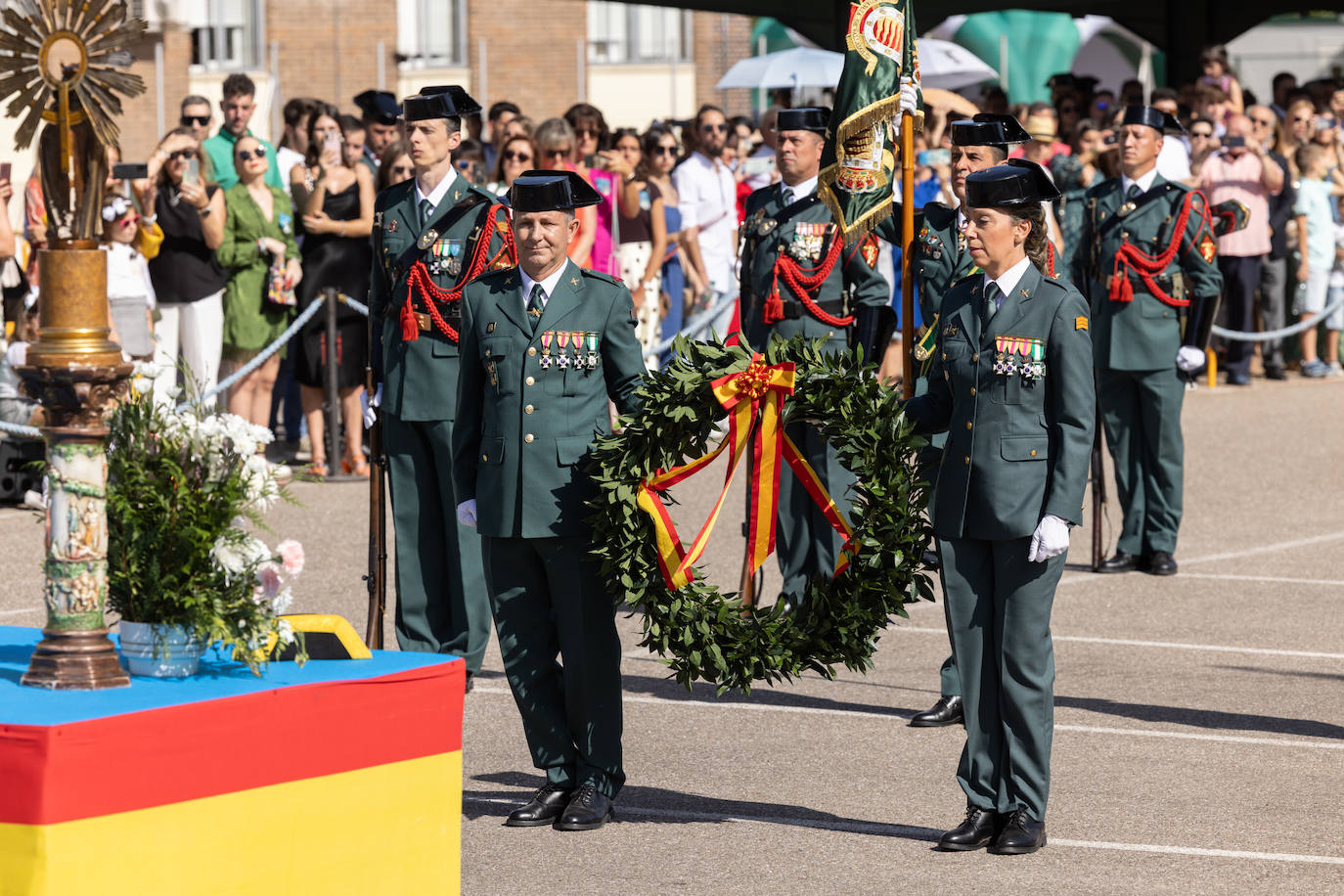 La celebración institucional del Día del Pilar en Valladolid