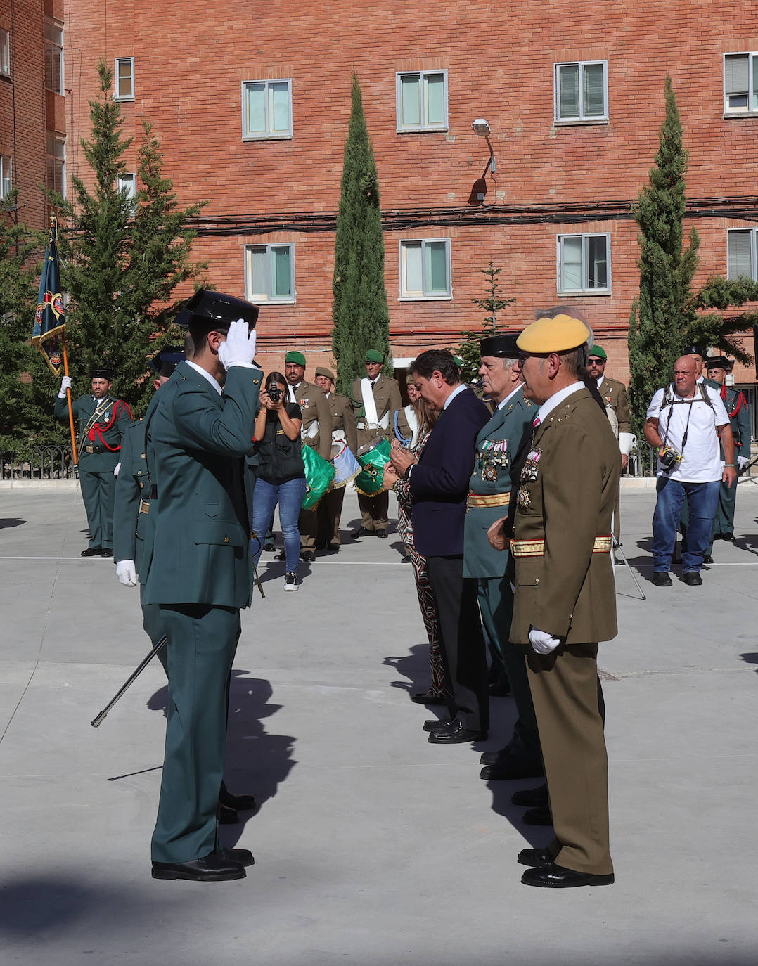 Fiesta de la Guardia Civil en Palencia