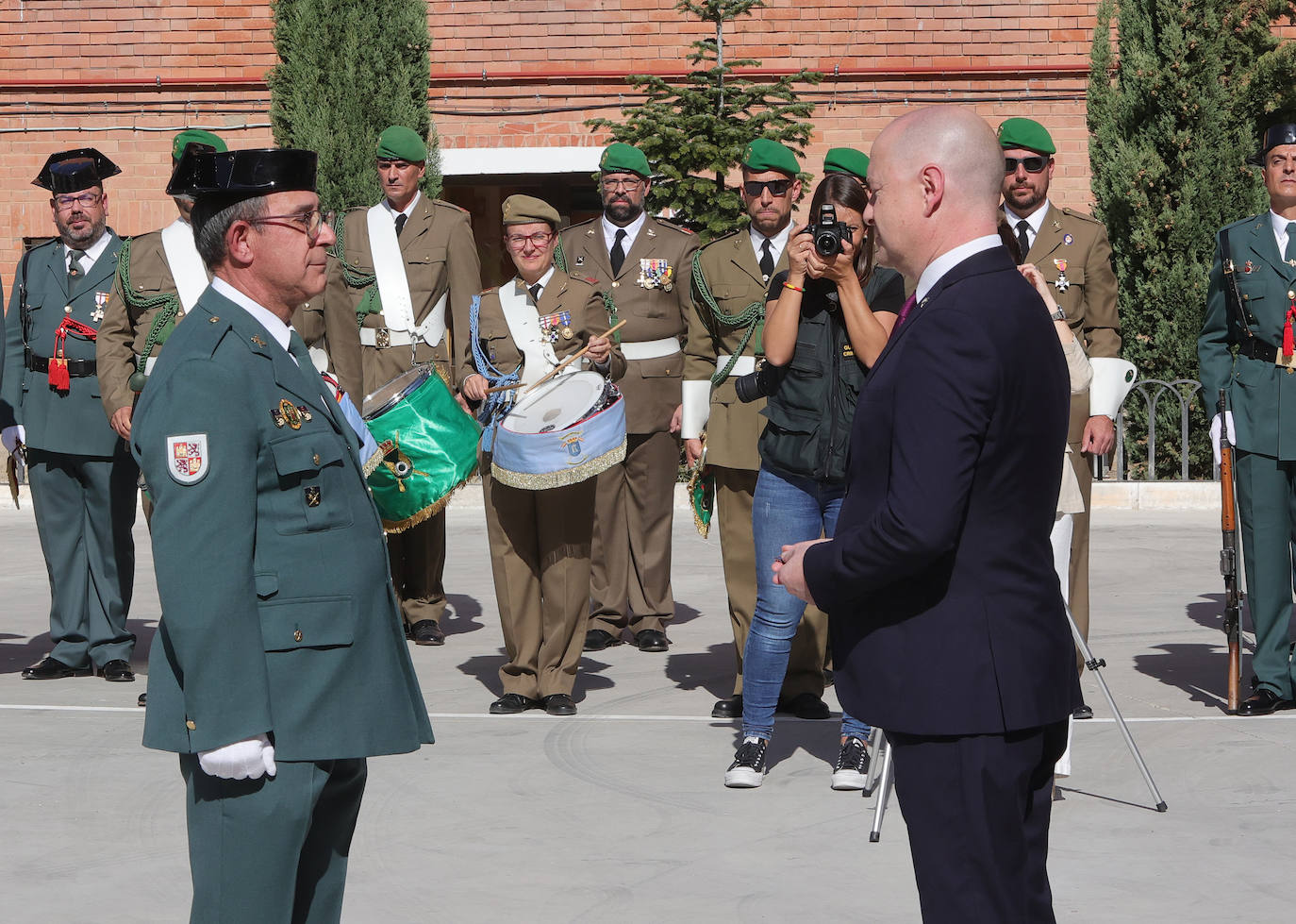 Fiesta de la Guardia Civil en Palencia