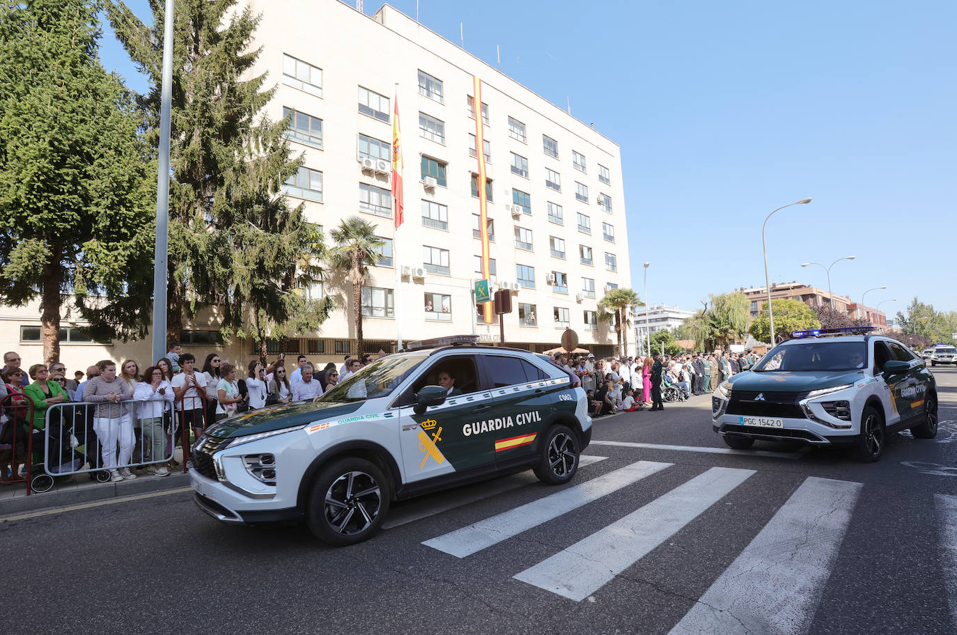 Fiesta de la Guardia Civil en Palencia