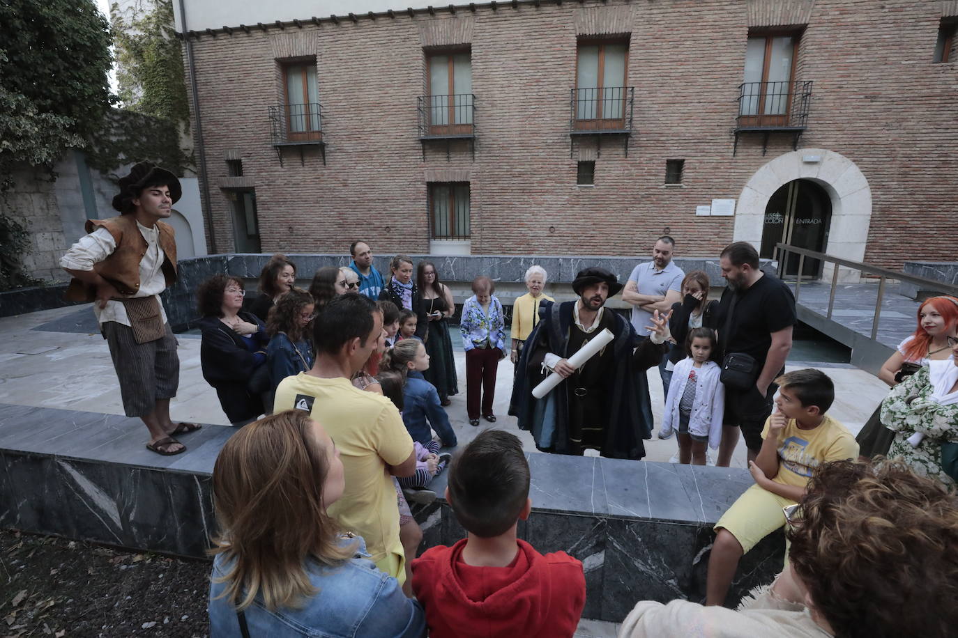 Valladolid navega con Colón por una ruta teatralizada el Día de la Hispanidad