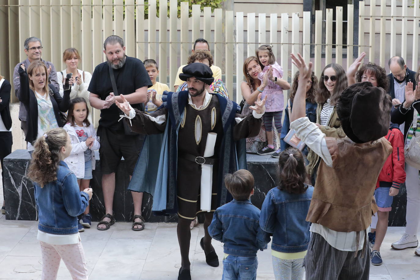 Valladolid navega con Colón por una ruta teatralizada el Día de la Hispanidad