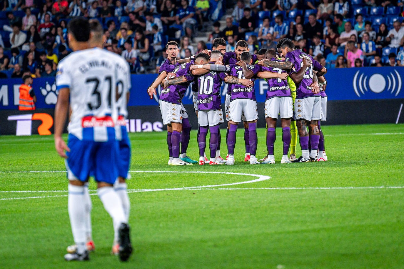 La derrota del Real Valladolid ante el Espanyol, en imágenes