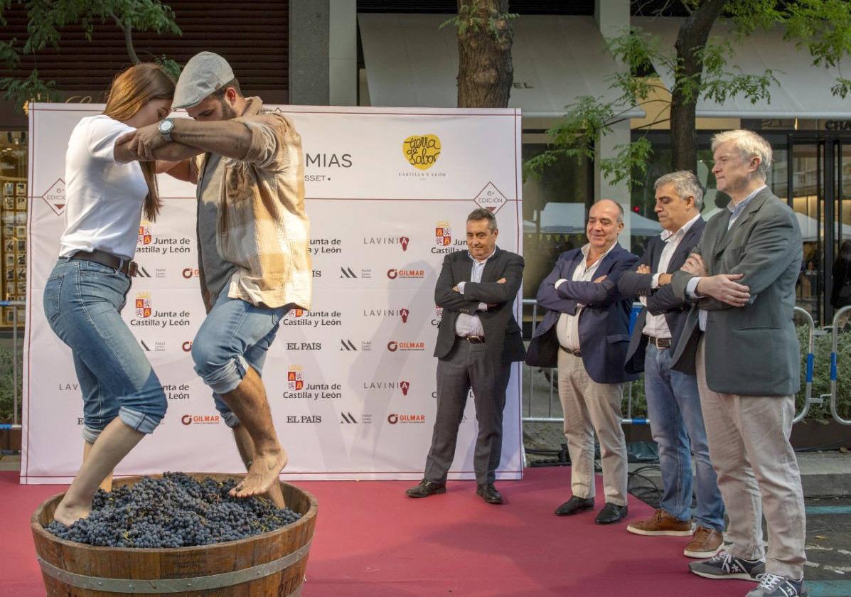 Tierra de Sabor protagoniza 'La Fiesta de la Vendimia' de la Milla de Oro madrileña