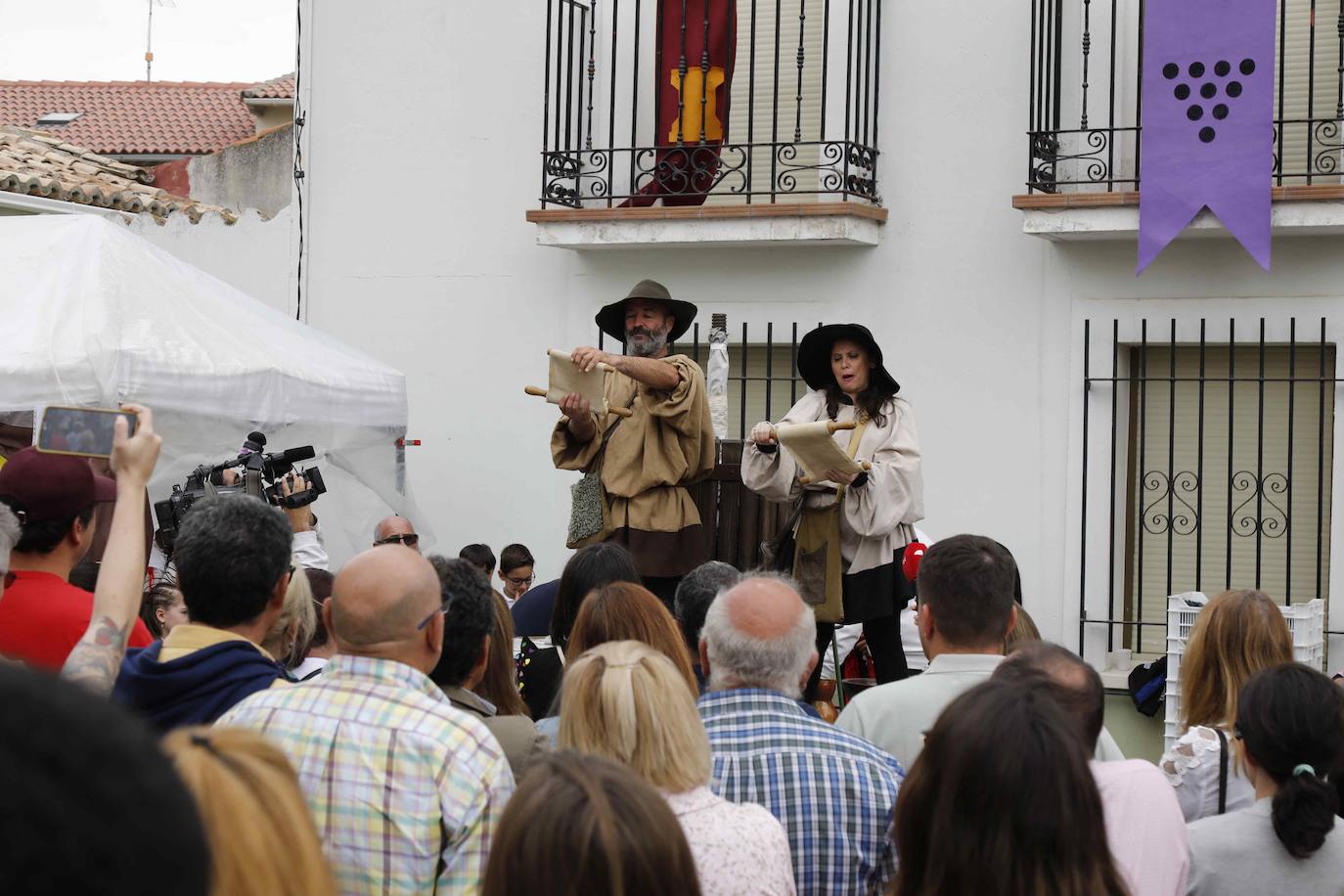 El mercado medieval de Quintanilla de Onésimo, en imágenes