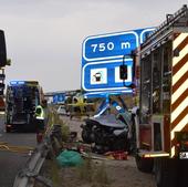 Dos muertos y una decena de heridos en las carreteras de Castilla y León