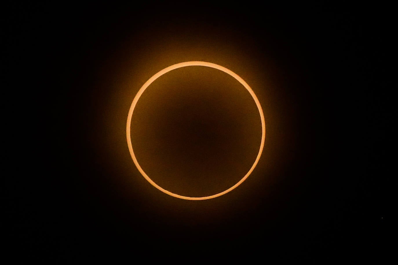 Eclipse solar anular desde la provincia de Cocle, en Panamá