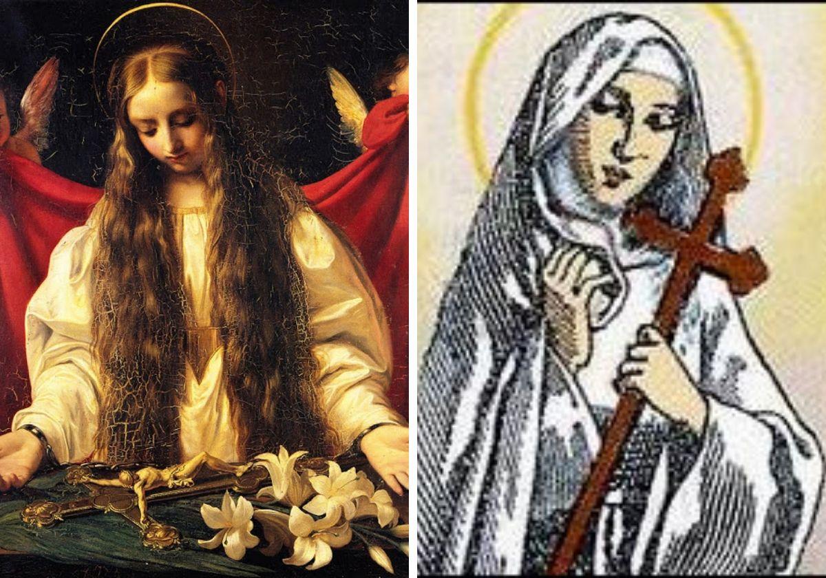 Santa Irene de Tanco y Santa Adelina de Savigny.