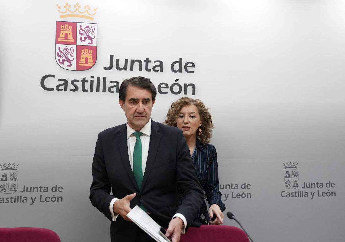 El consejero de Medio Ambiente, Vivienda y Ordenación del Territorio, Juan Carlos Suárez-Quiñones, este miércoles.