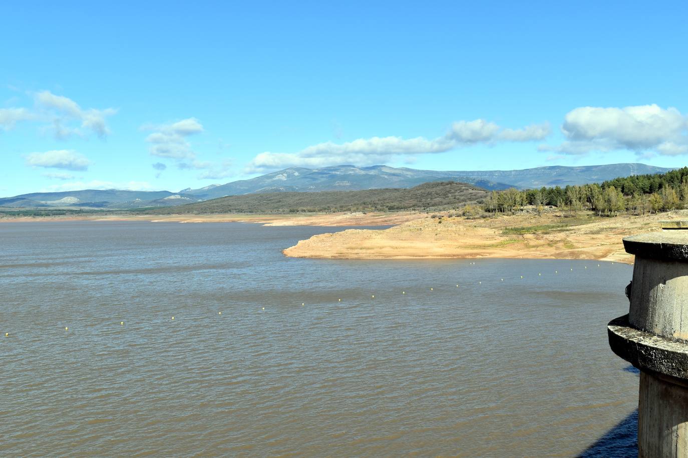 El embalse de Aguilar quiere recuperarse de la sequía