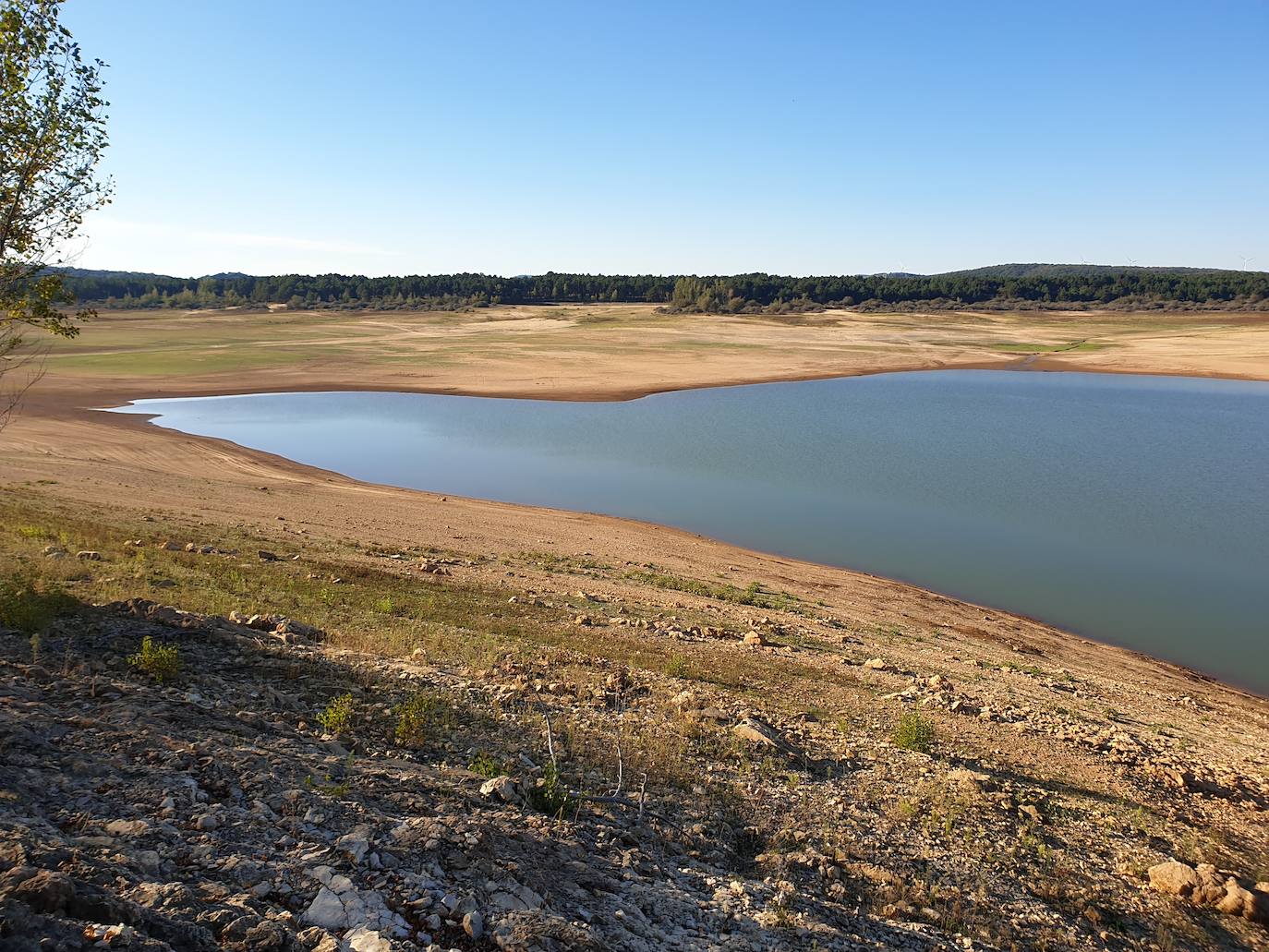 El embalse de Aguilar quiere recuperarse de la sequía