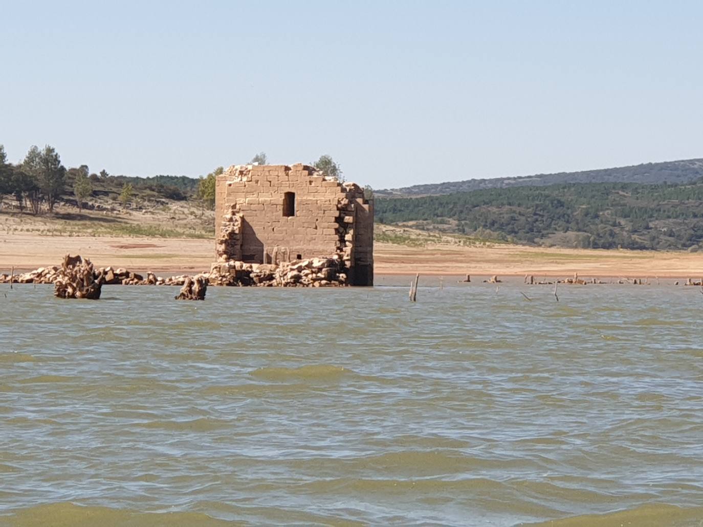 El embalse de Aguilar quiere recuperarse de la sequía