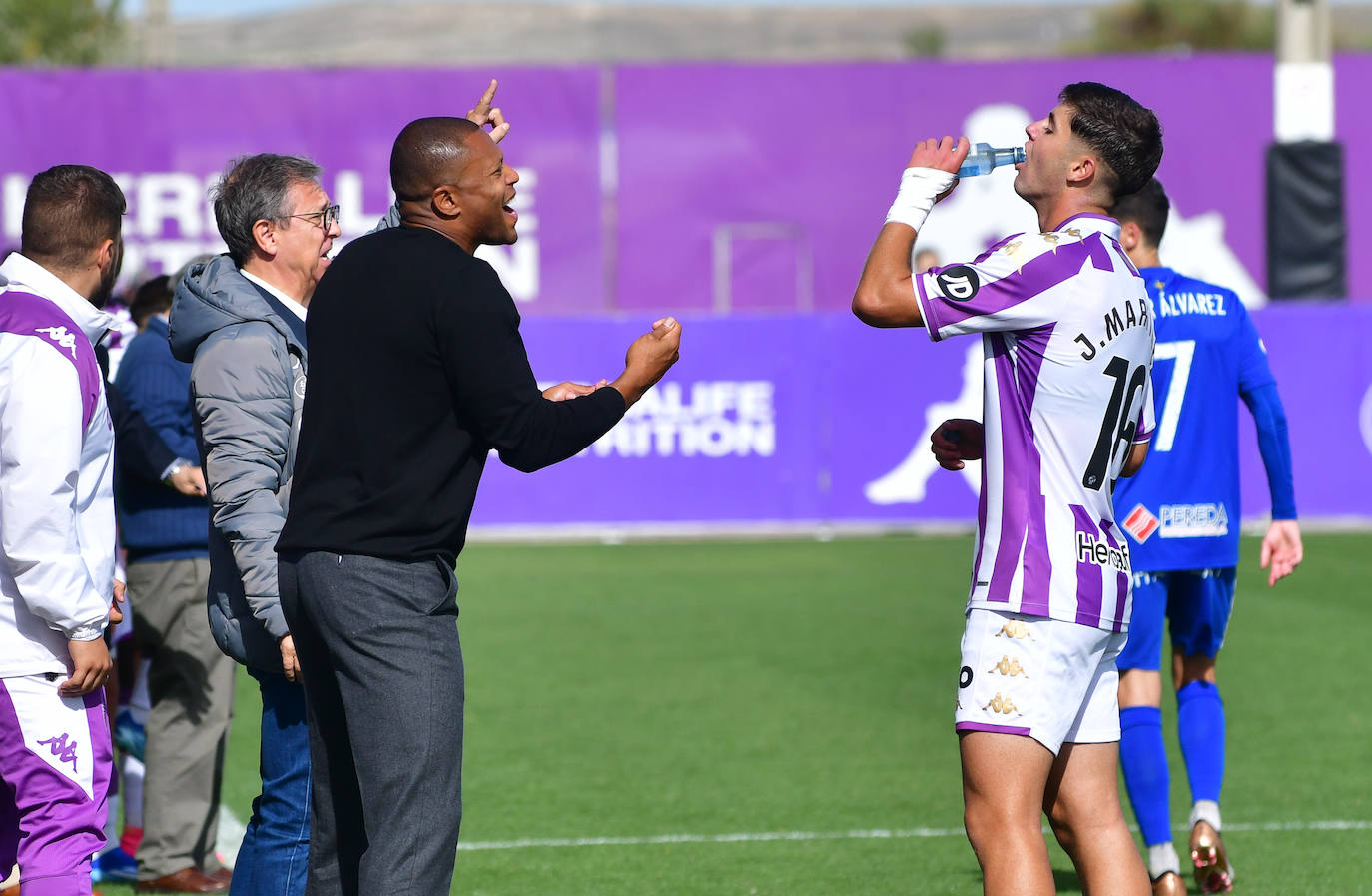 El encuentro entre el Promesas y el Grupo Covadonga, en imágenes