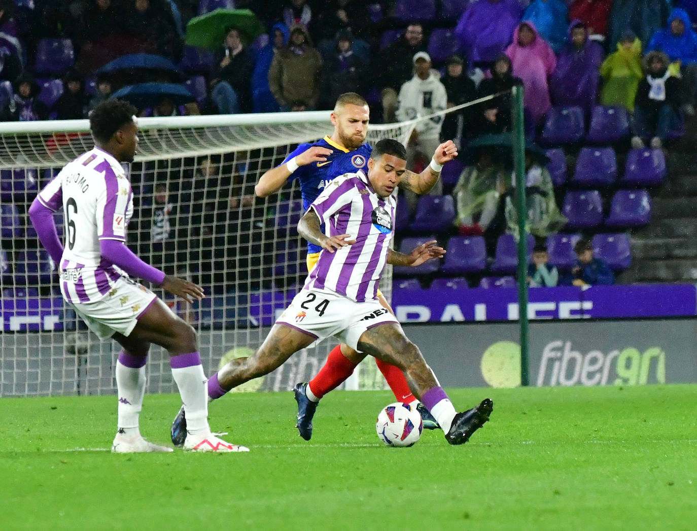 La victoria del Real Valladolid frente al Andorra, en imágenes