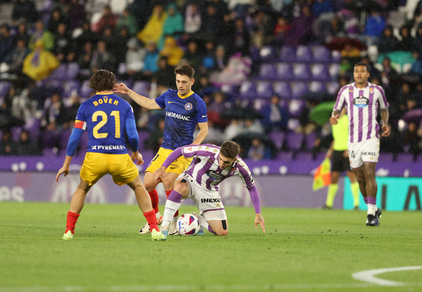 La victoria del Real Valladolid frente al Andorra, en imágenes