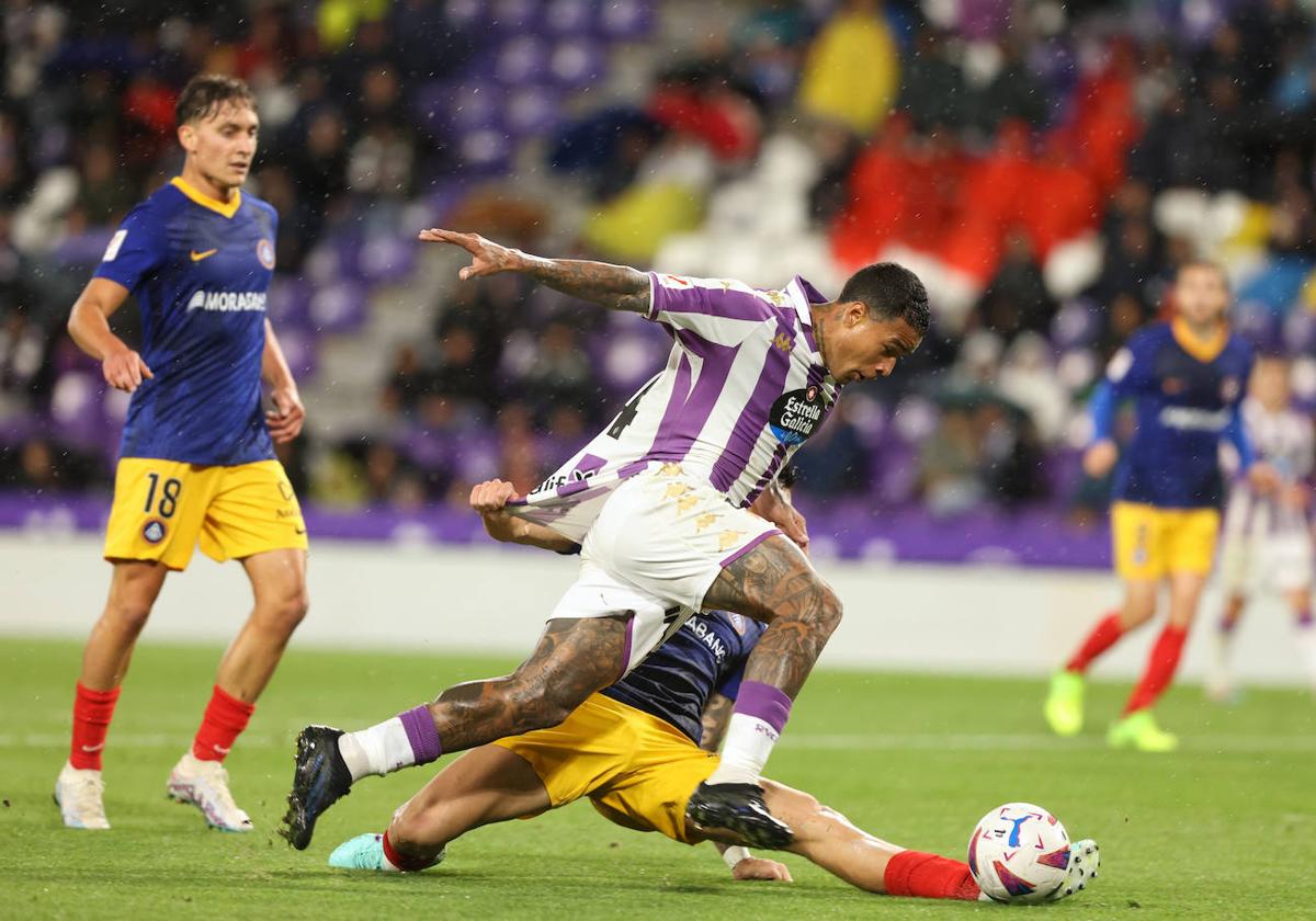 La victoria del Real Valladolid frente al Andorra, en imágenes