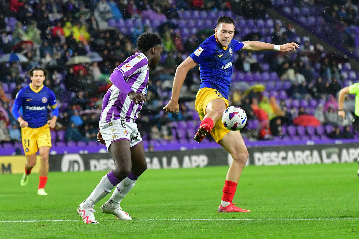 La victoria del Real Valladolid frente al Andorra, en imágenes