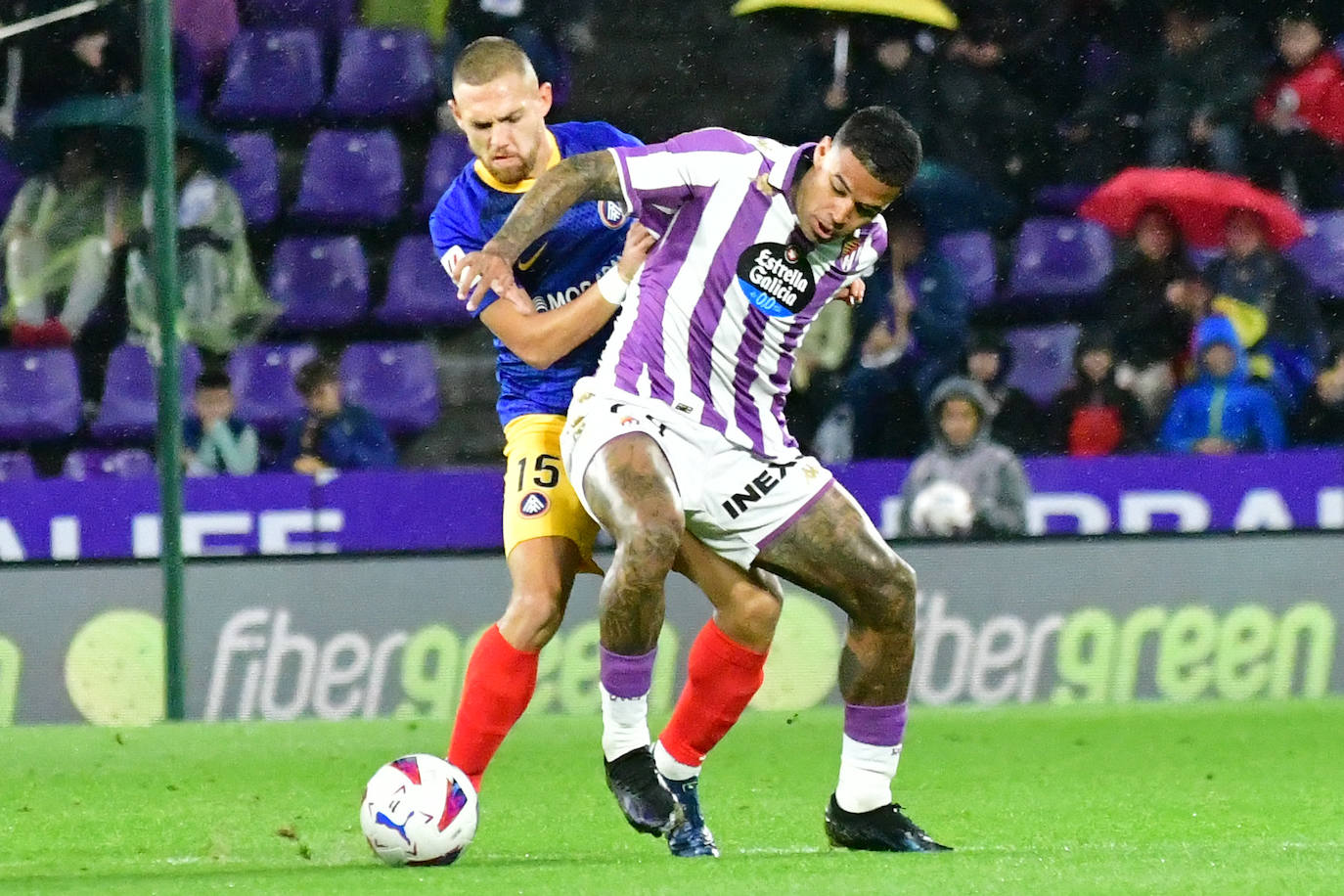 La victoria del Real Valladolid frente al Andorra, en imágenes