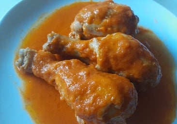 Tonos otoñales en la mesa: pollo en salsa de zanahoria