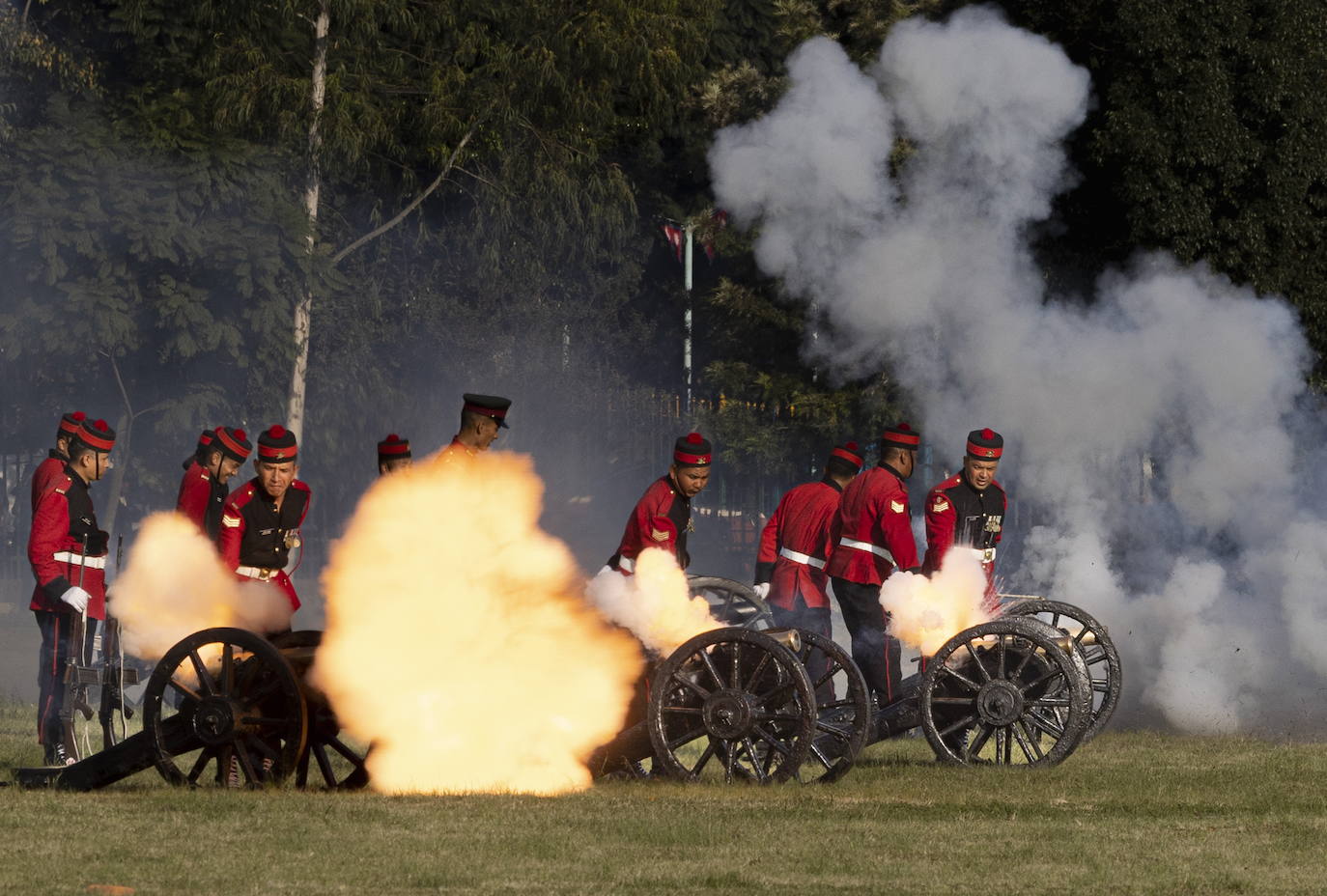 Nepal celebra el festival Dashain